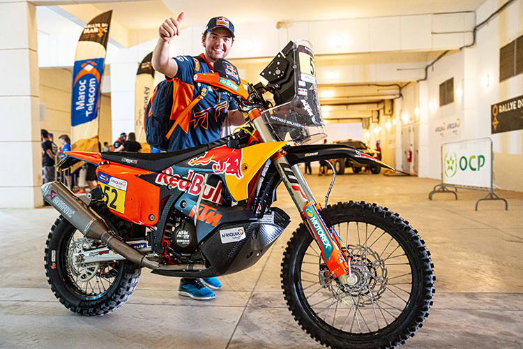 Matthias Walkner Red Bull KTM Factory Racing 2023 Rallye du Maroc 1