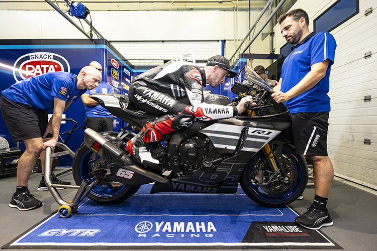 Test WorldSBK 2023 Monday Rea Yamaha DSC 3782