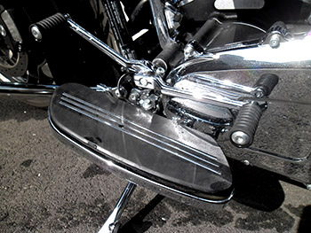 HD streetglide gearlever