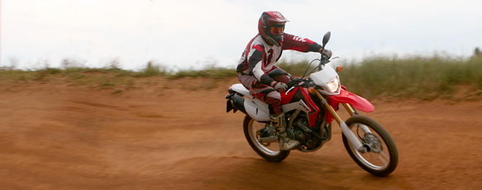 crf250l riding off