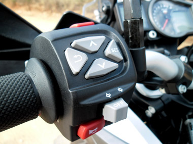KTM 1190 switches
