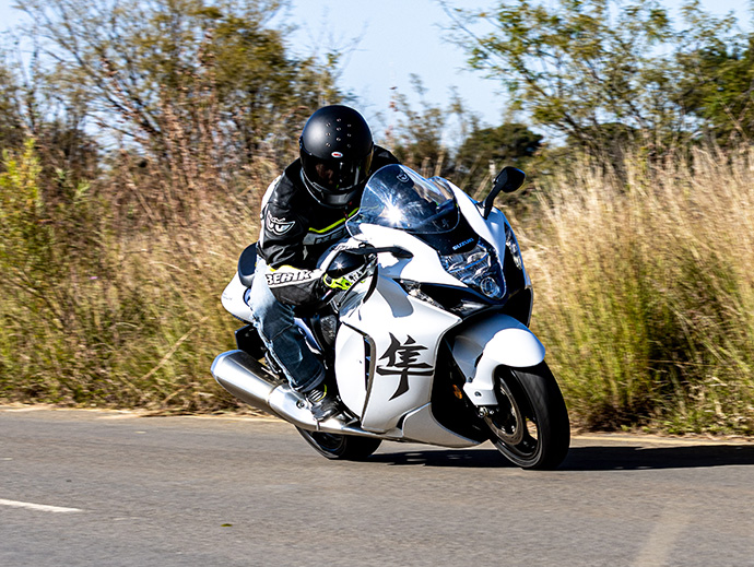GSX S1000 ride