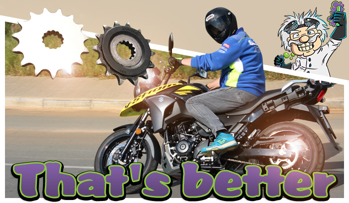 SUZUKI DL250 main update