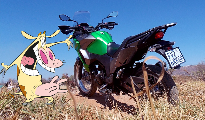 Kawasaki 300 versys middle