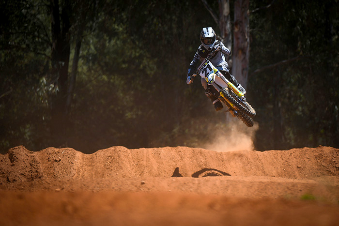 Motocross star David Goosen. 