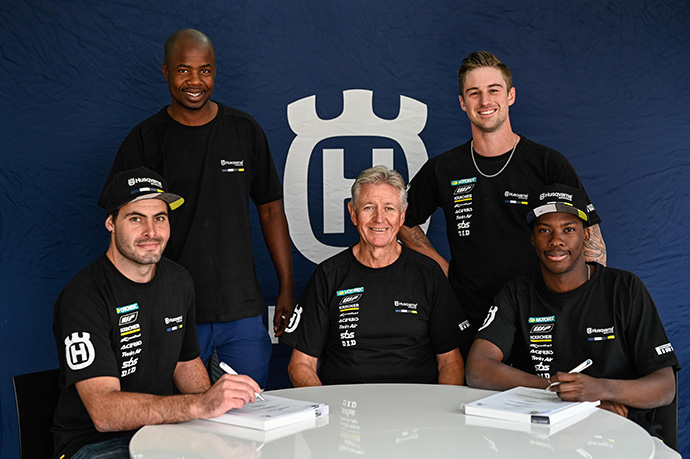 Husqvarna Racing signs Michael Docherty and Josh Mlimi captured by Sage Lee Voges for www.zcmc.co.za 14